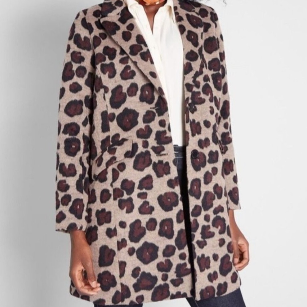 ModCloth | Animal Print Coat